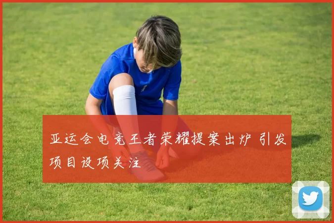 亚运会电竞王者荣耀提案出炉 引发项目设项关注