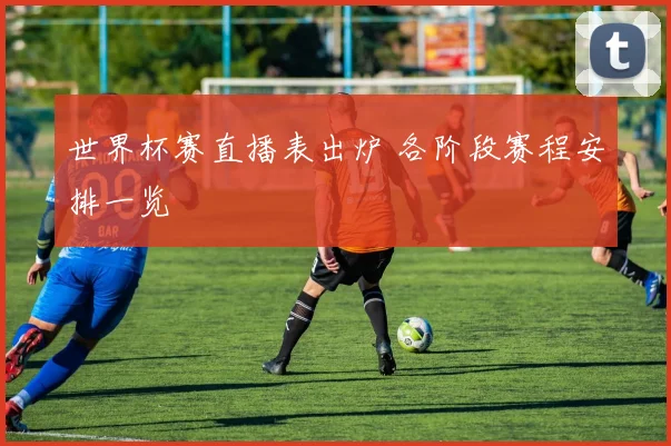 世界杯赛直播表出炉 各阶段赛程安排一览